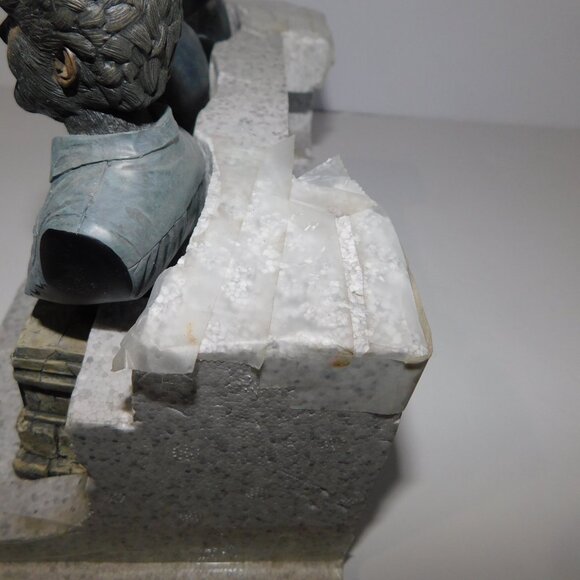 2004 Legacy Collection Frankenstein Dracula Wolf Man Busts Sideshow Collectibles - Picture 5 of 11